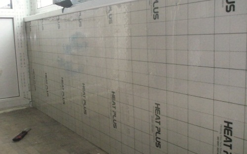 isolatie wand