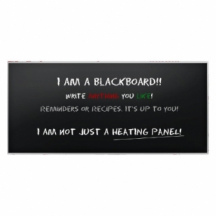 Krijtbord 370w infrarood verwarming