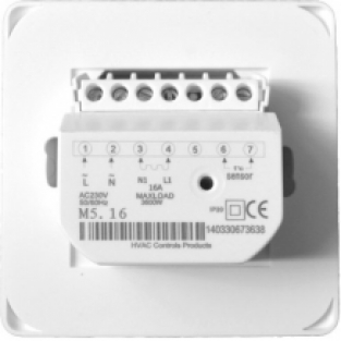 Analoge thermostaat met vloersensor