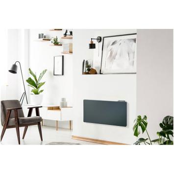 convector warmtepaneel 1000w zwart woonkamer