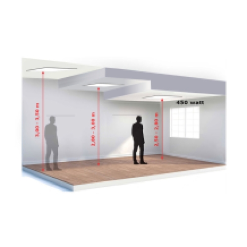 infrarood warmtepaneel 450w plafond