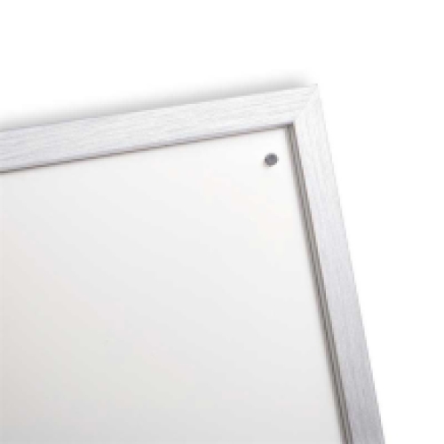 detail aluminium lijst